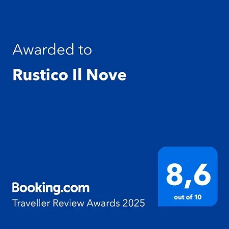 דירה Rustico Il Nove *